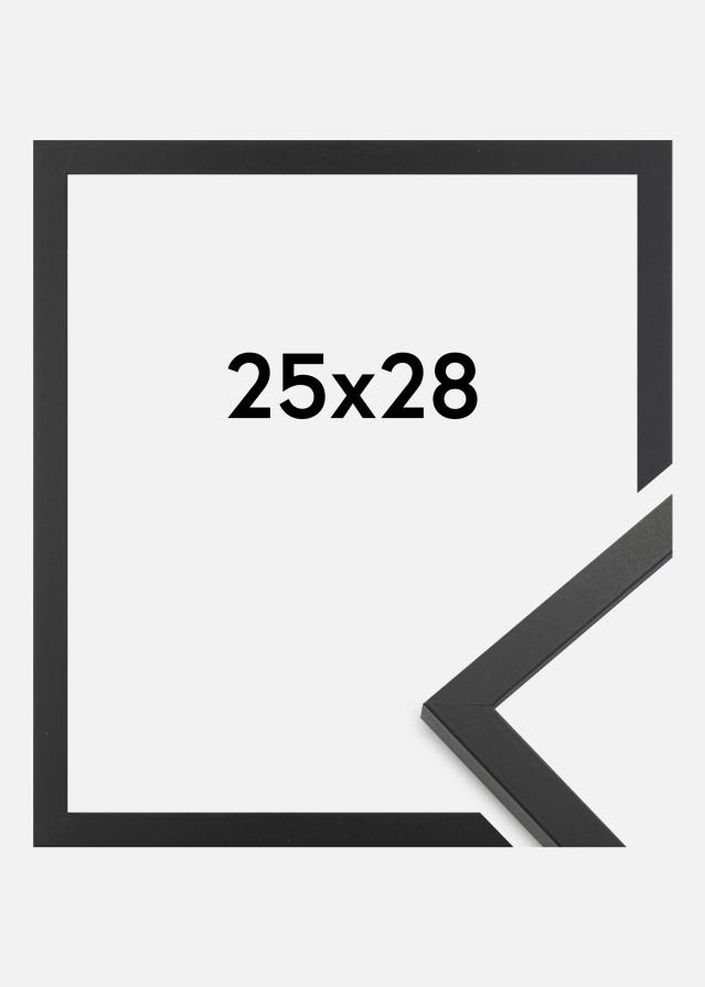 Cornice Trendy Vetro acrilico Nero 25x28 cm