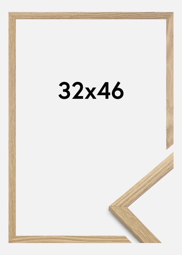 Cornice Trendy Vetro acrilico Rovere 32x46 cm