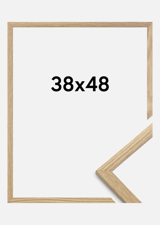 Cornice Trendy Vetro acrilico Rovere 38x48 cm