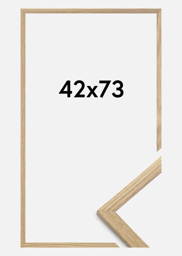 Cornice Trendy Vetro acrilico Rovere 42x73 cm