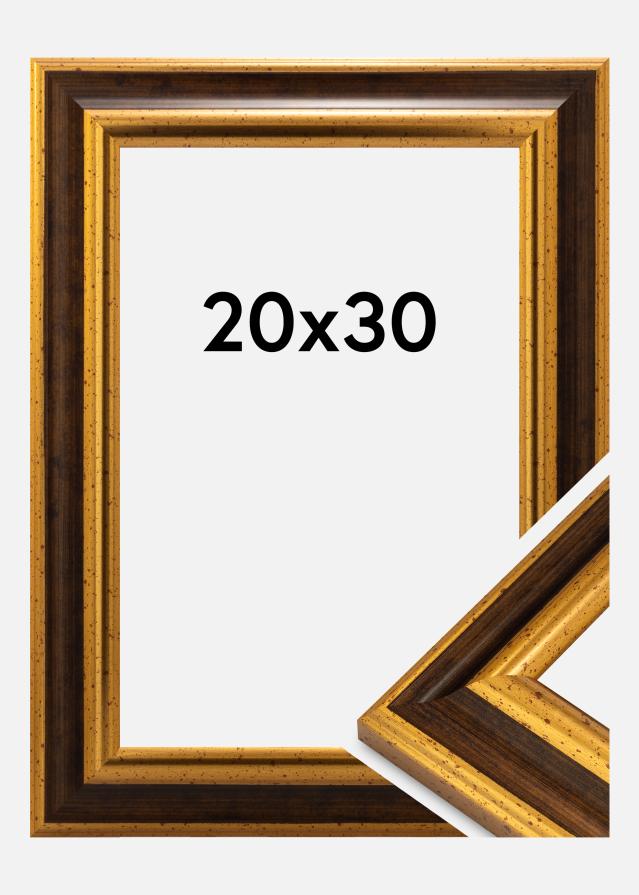 Cornice Aberystwyth Vetro acrilico Oro 20x30 cm