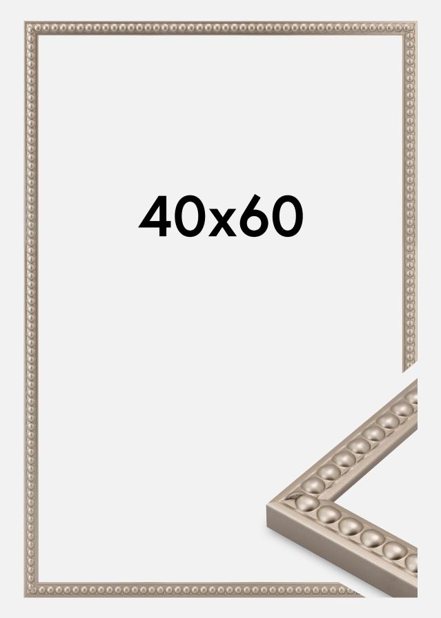 Cornice Perla Vetro acrilico Champagne 40x60 cm