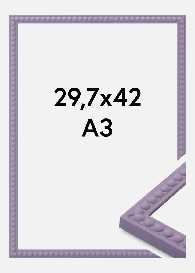 Cornice Perla Vetro acrilico Viola 29,7x42 cm (A3)