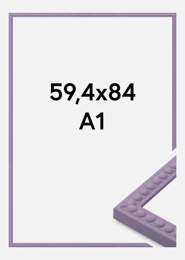 Cornice Perla Vetro acrilico Viola 59,4x84 cm (A1)