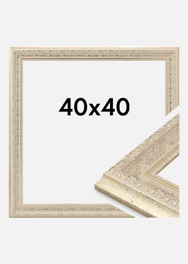 Cornice Toro Vetro acrilico Sabbia 40x40 cm