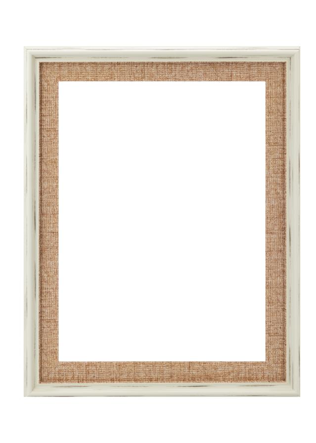 Cornice Toro Vetro acrilico White / Sand 50x50 cm