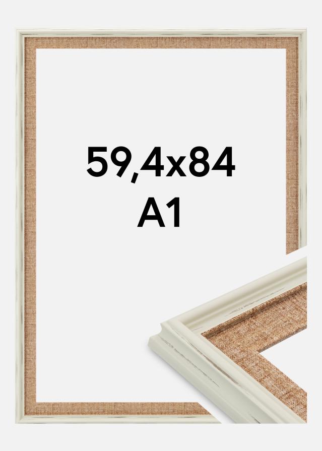 Cornice Sandweave Vetro acrilico Bianco 59,4x84 cm (A1)