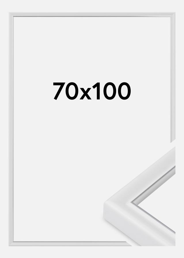 Cornice Canterbury Vetro acrilico Bianco 70x100 cm