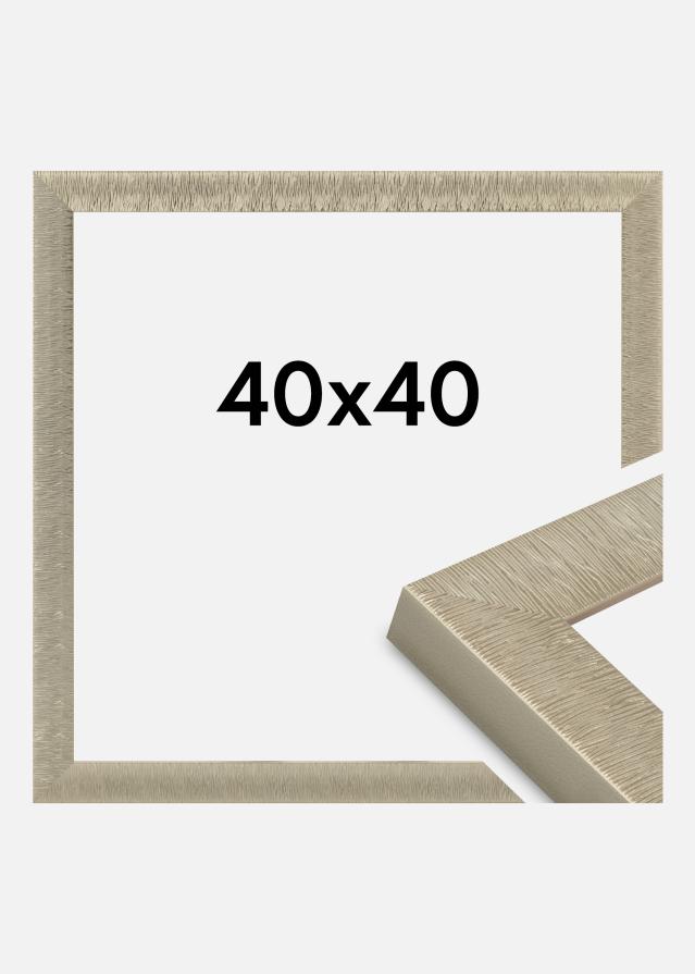 Cornice Sahara Vetro acrilico Champagne 40x40 cm