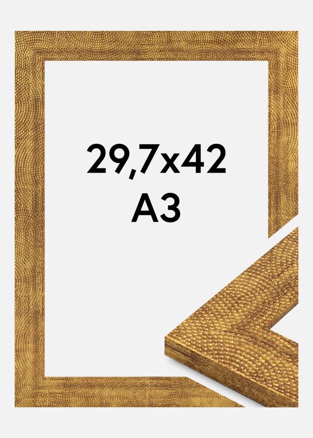 Cornice Linea Vetro acrilico Oro 29,7x42 cm (A3)