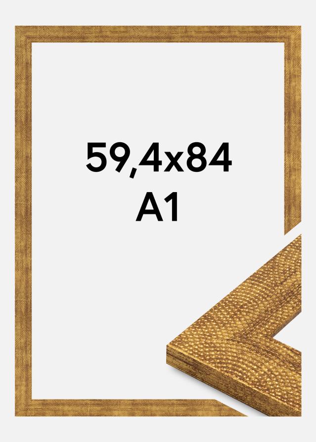 Cornice Linea Vetro acrilico Gold 59.4x84 cm (A1)
