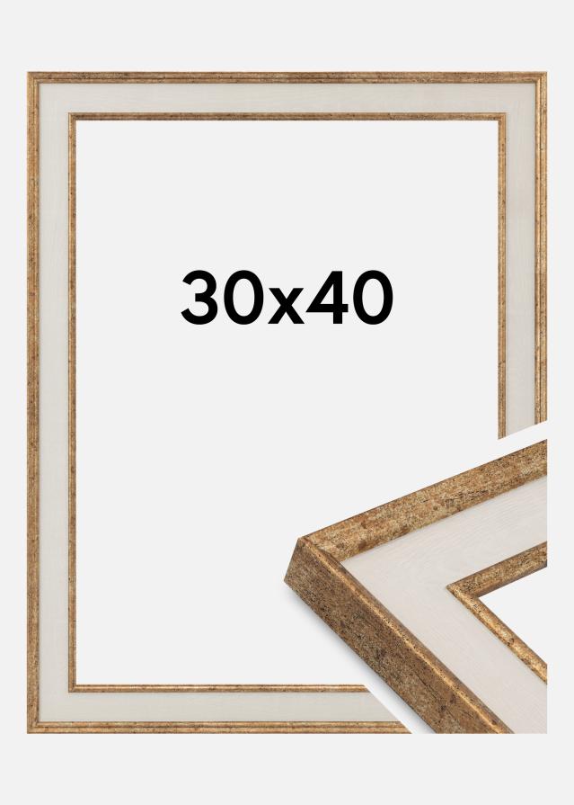 Cornice Dolly Vetro acrilico Oro 30x40 cm