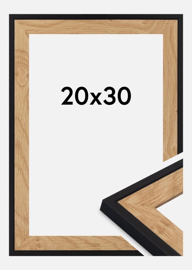 Cornice Iris Vetro acrilico Nero 20x30 cm