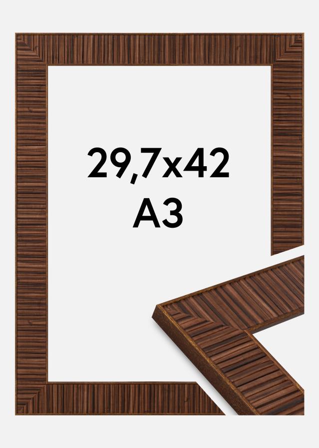 Cornice Agust Vetro acrilico Rosewood 29,7x42 cm (A3)