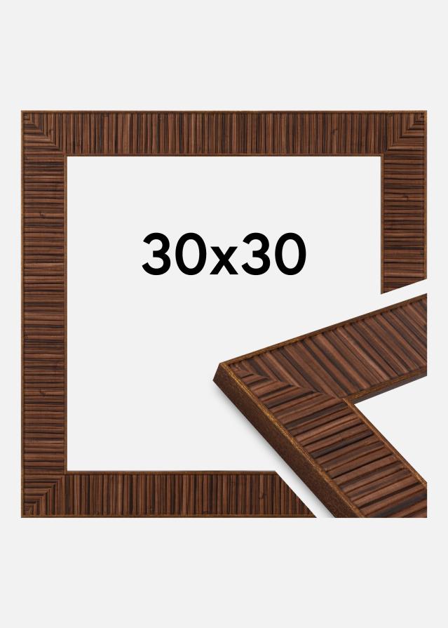 Cornice Agust Vetro acrilico Rosewood 30x30 cm