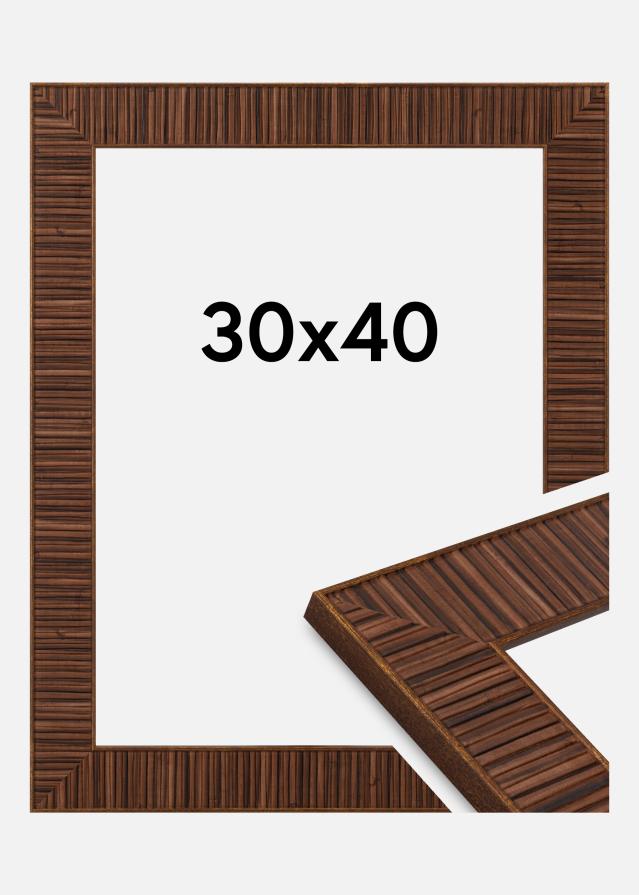Cornice Agust Vetro acrilico Rosewood 30x40 cm