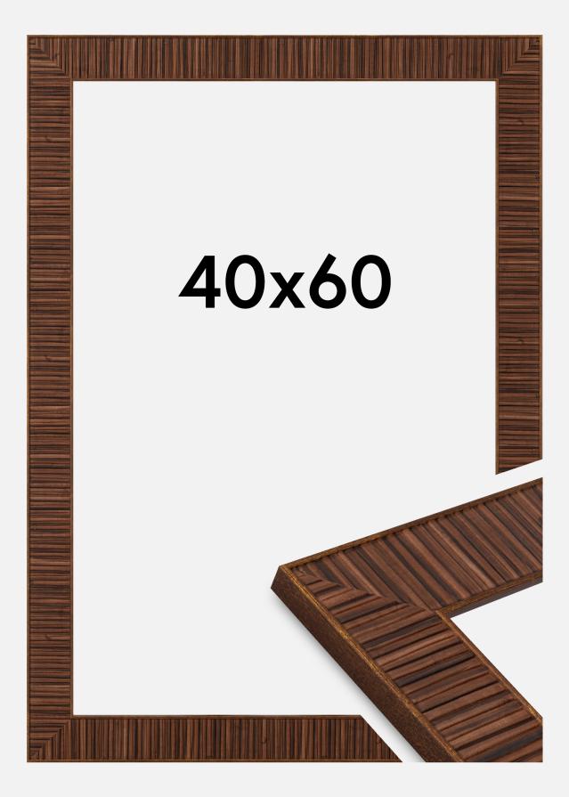 Cornice Agust Vetro acrilico Rosewood 40x60 cm