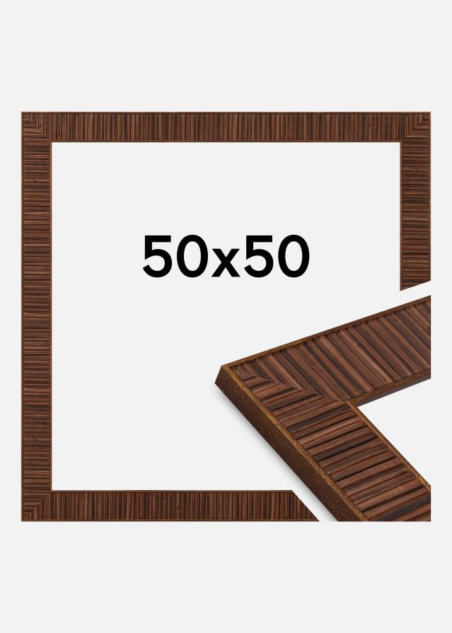 Cornice Agust Vetro acrilico Rosewood 50x50 cm