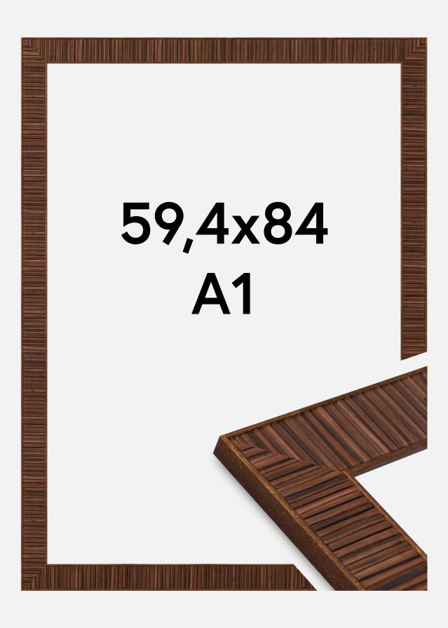 Cornice Agust Vetro acrilico Rosewood 59,4x84 cm (A1)