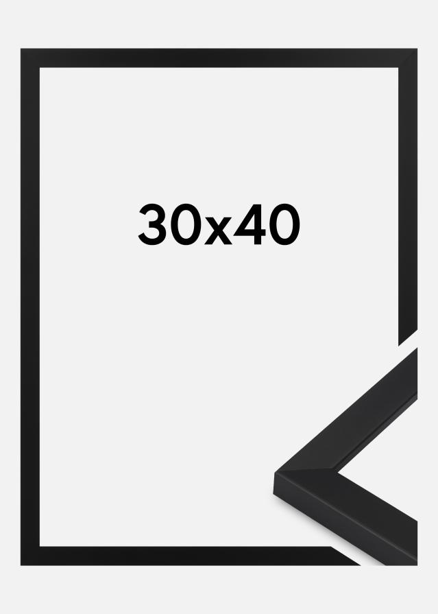 Cornice Oban Vetro acrilico Nero 30x40 cm