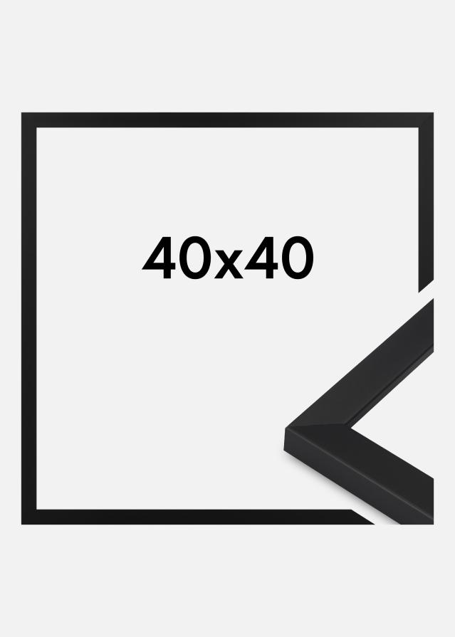 Cornice Oban Vetro acrilico Nero 40x40 cm