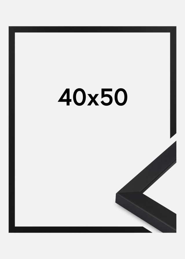 Cornice Oban Vetro acrilico Nero 40x50 cm