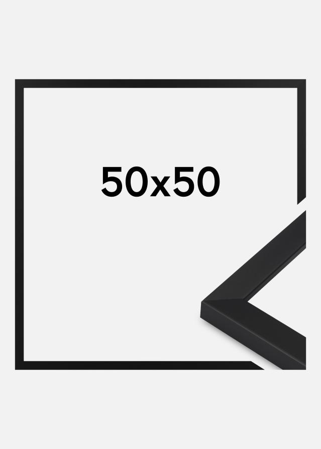 Cornice Oban Vetro acrilico Nero 50x50 cm