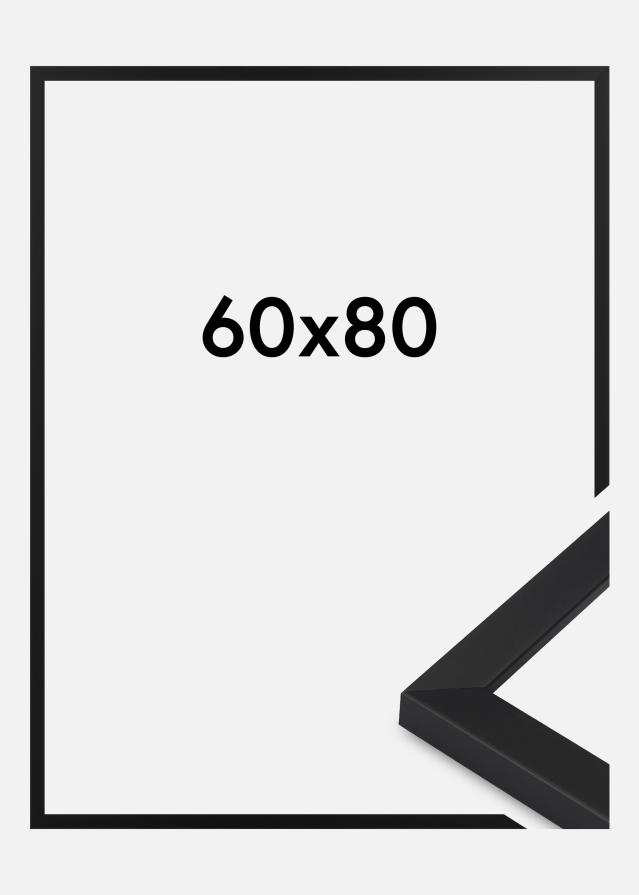 Cornice Oban Vetro acrilico Nero 60x80 cm