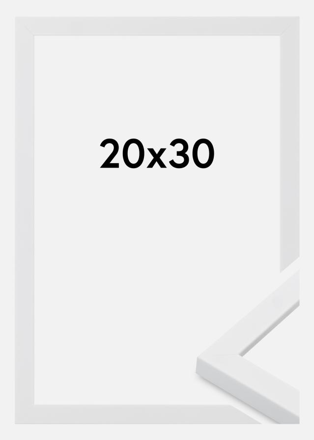Cornice Oban Vetro acrilico Bianco 20x30 cm