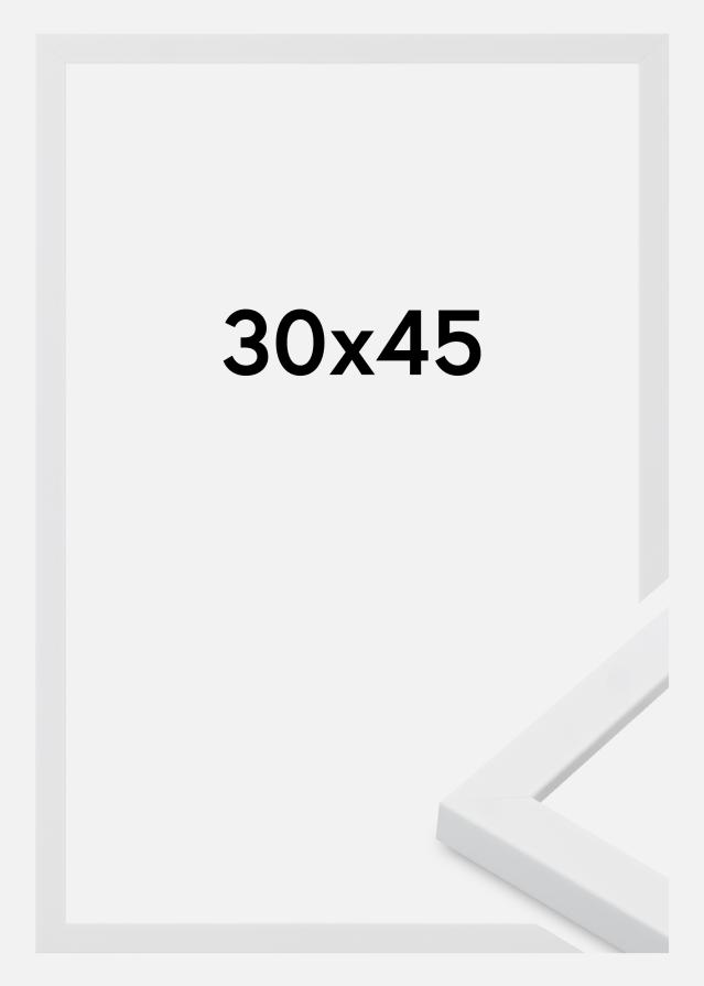 Cornice Oban Vetro acrilico Bianco 30x45 cm