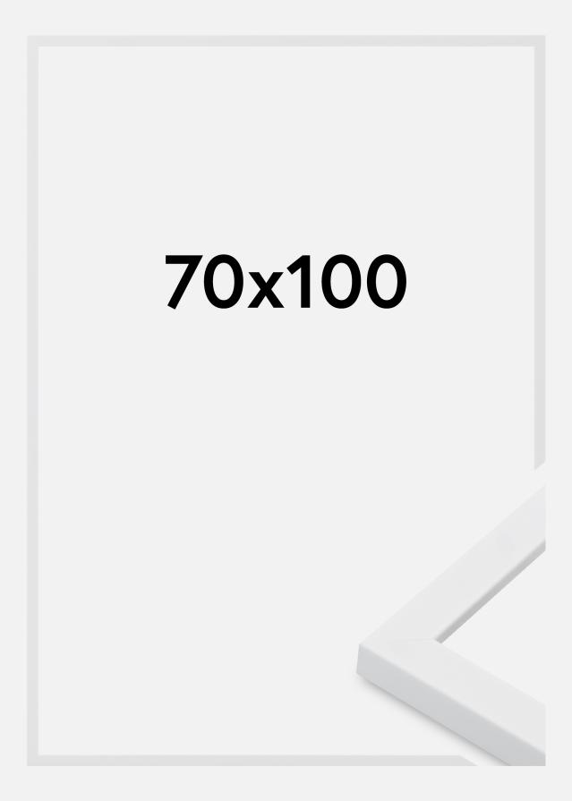 Cornice Oban Vetro acrilico Bianco 70x100 cm
