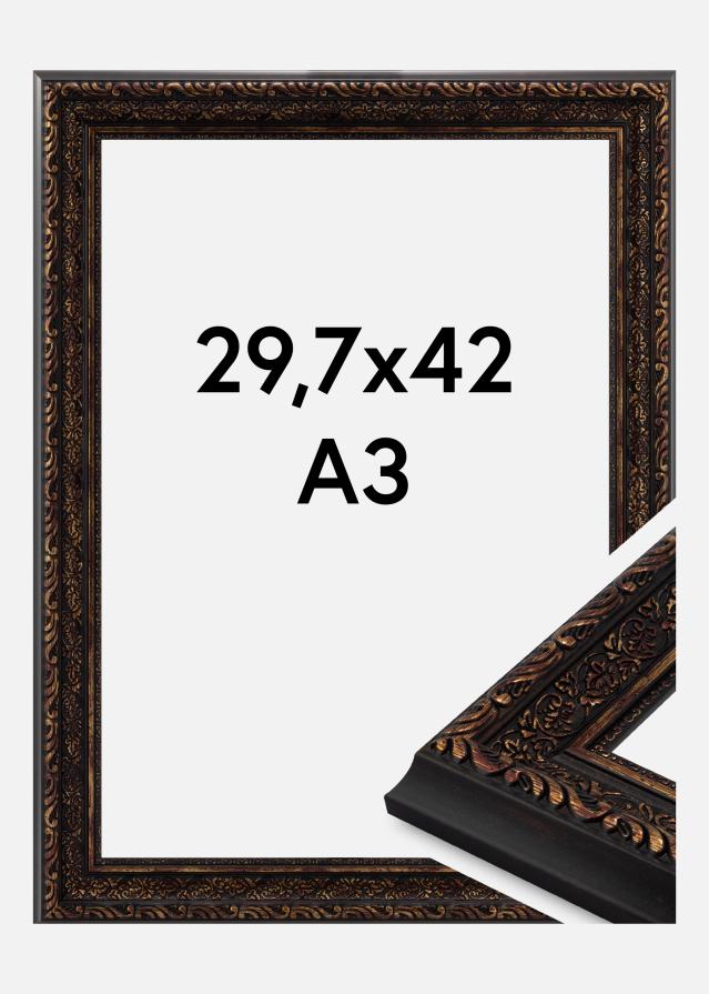 Cornice Imperial Vetro acrilico Oro 29,7x42 cm (A3)