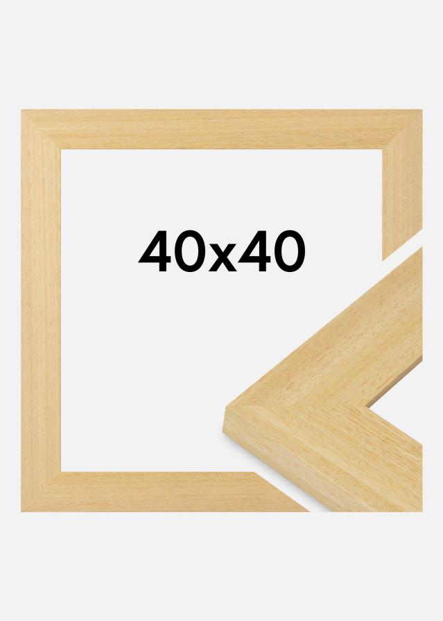 Cornice Pembrokeshire Vetro acrilico Quercia 40x40 cm