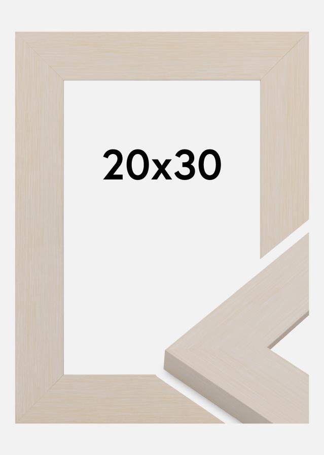 Cornice Pembrokeshire Vetro acrilico Bianco 20x30 cm