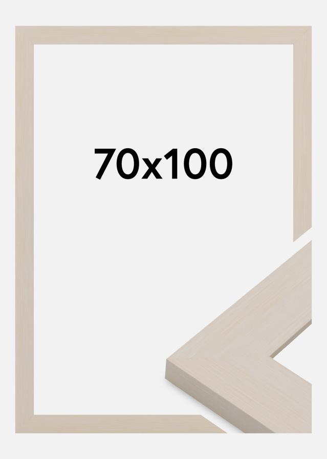 Cornice Pembrokeshire Vetro acrilico Bianco 70x100 cm