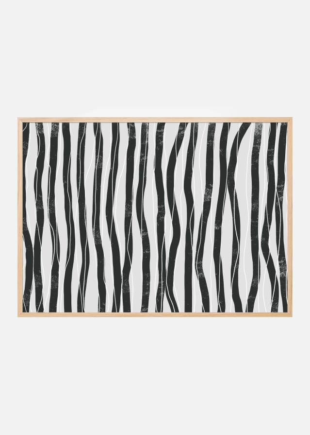 Wave Stripes Poster