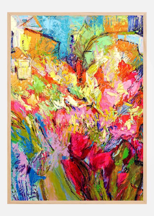 Brilliant Bloom Scape Poster