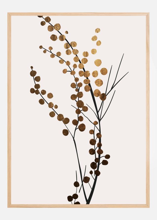 Golden Winter Days Poster