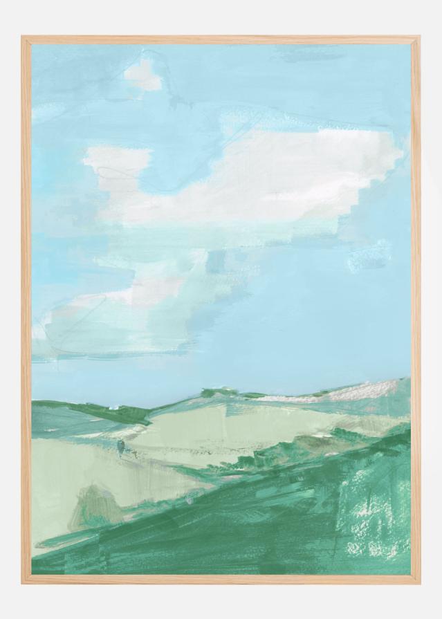 Big Sky Landscape Countryside Poster