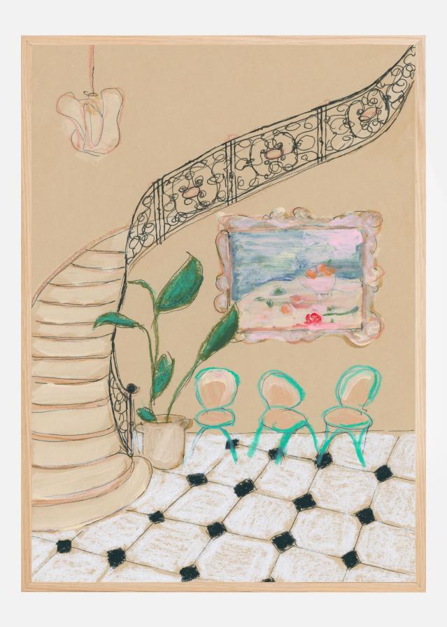 Museum Day In Paris Poster