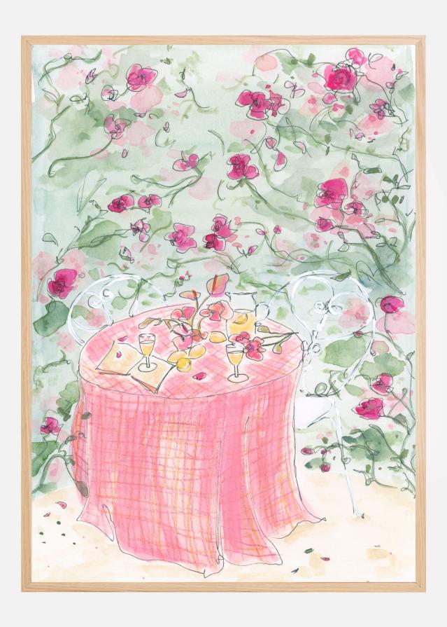 Summer Lemonade Garden Party Poster