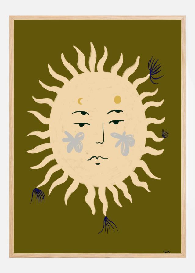 Olive Sun Poster