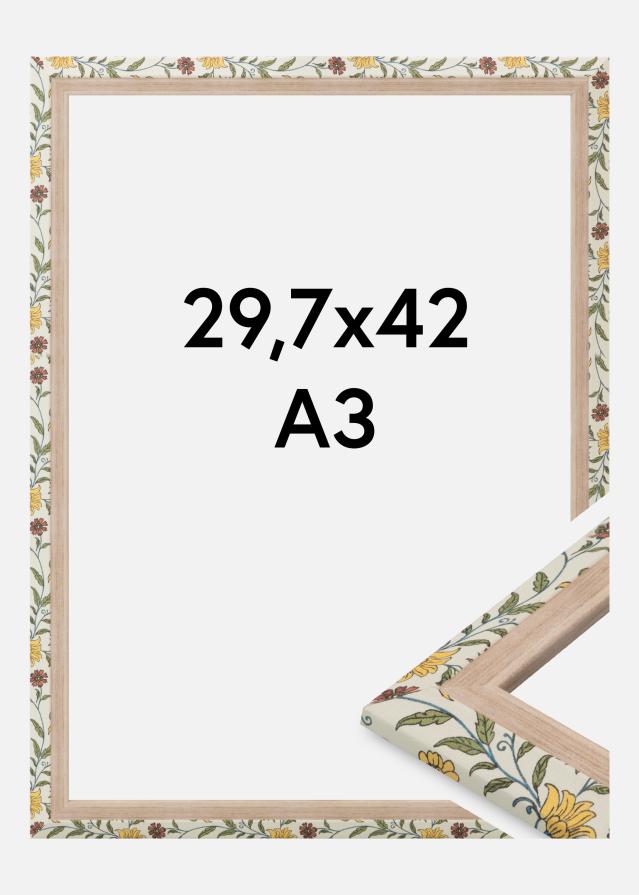 Cornice Arco Vetro acrilico Floreale Quercia 29,7x42 cm (A3)