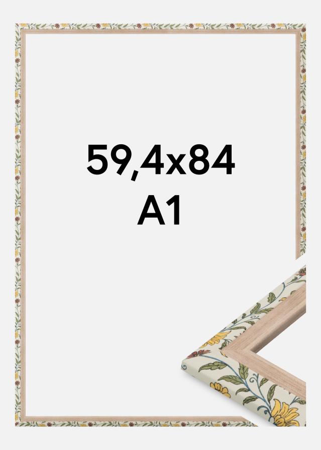 Cornice Arco Vetro acrilico Floreale Quercia 59,4x84 cm (A1)