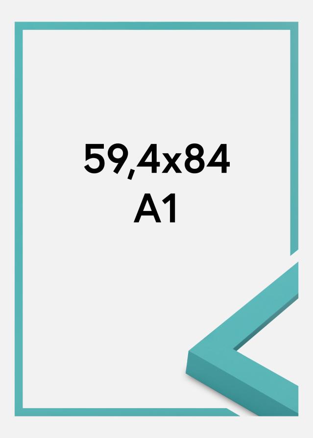 Cornice Selection Vetro acrilico Aqua Blue 59.4x84 cm (A1)