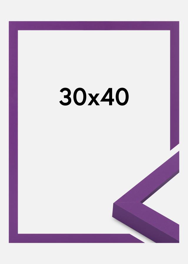 Cornice Selection Vetro acrilico Deep Lilac 30x40 cm