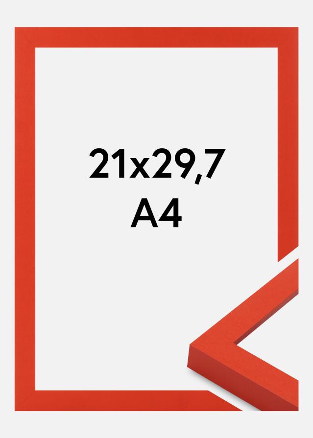 Cornice Selection Vetro acrilico Red 21x29.7 cm (A4)