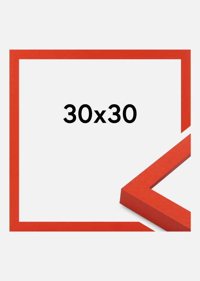 Cornice Selection Vetro acrilico Red 30x30 cm