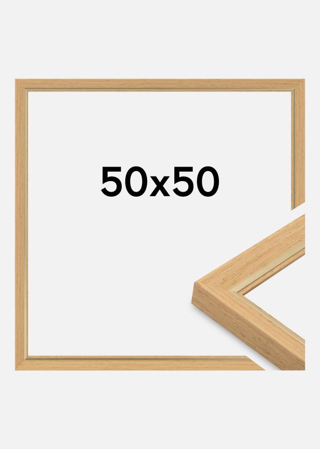 Cornice Apex Vetro acrilico Faggio 50x50 cm