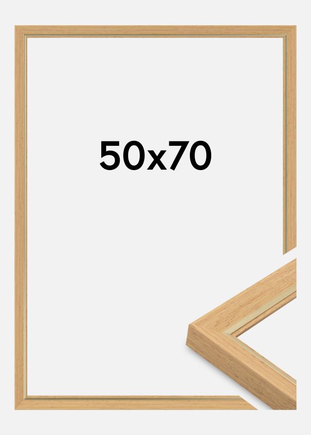 Cornice Apex Vetro acrilico Faggio 50x70 cm